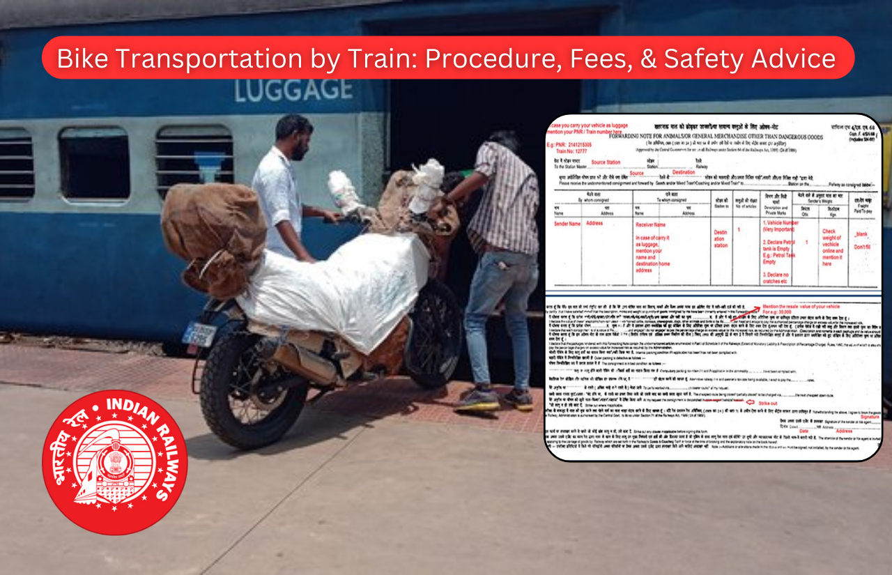 Bike Transportation by Train Procedure, Fees, & Safety Advice