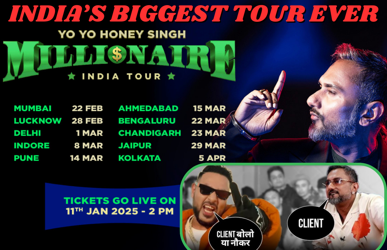 Honey Singh Millionaire Tour